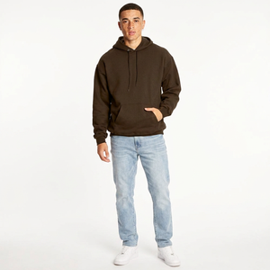 Sudadera con Capucha para Hombre de Alta Calidad, Última Moda, Diseño Liso, Teñido Uniforme, Holgada, Transpirable, Buena Venta, Precio al por Mayor - Product Image 1