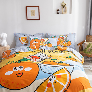 Nhà Máy Bộ Ga Giường Hoạt Hình Cho Trẻ Em Bộ Ga Trải Giường Bé Trai Bé Gái Bộ Vỏ Chăn Đơn Cỡ King Đôi - Product Image 4