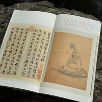 Libro de Oraciones de Papel con Sutras Budistas y Logotipo Personalizado para Templo, Regalo de Meditación, Fábrica OEM