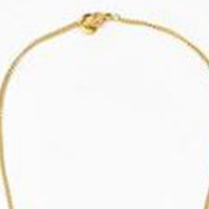 Collana con ciondolo a forma di lettera A in acciaio inossidabile, catena a serpente minimalista color oro, gioielli unisex per tutti i giorni - Product Image 5