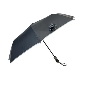 奥维达新设计遮阳伞太阳伞自动3折叠伞带定制标志印刷