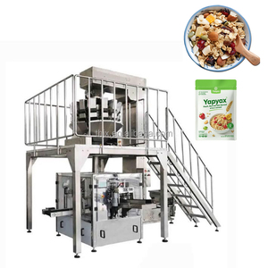 Machine de pesage et de remplissage multi-têtes pour sachets préformés de 100g, 200g, 300g, 500g, 1000g (Flocons d'avoine, Céréales) - Product Image 3