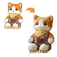 Fabricant de jouets en peluche personnalisés, poupées en peluche sur mesure, animaux en peluche personnalisés, faible MOQ