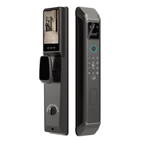 Serrure de porte intelligente à reconnaissance faciale 3D, interphone vidéo, Tuya WiFi, entrée sans clé par empreinte digitale, Cerradura Inteligente, maison, bureau