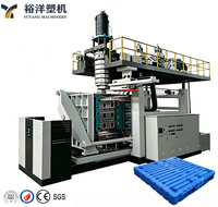 Máquina de Moldeo por Soplado y Extrusión Personalizada para Palés de Plástico HDPE de Larga Duración