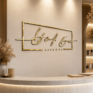 Custom Laser Cut Acrylic Letters <b>Sign</b>, Color Logo for Office Reception Building & Beauty Salon - Product Image 1