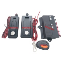 Serrure à levier de télécommande électronique à compression étanche pour camping-car/voiture avec une serrure de commande centrale d'interconnexion à clé