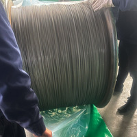 Alambre de Acero Revestido de Aluminio Estándar ASTM B502 de 3.5 mm, Alambre ACS para Cable de Alimentación