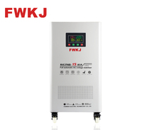 Regulador de Voltaje Monofásico de 15KVA, Modelo SVC/TND, Totalmente Automático, con Pantalla LCD, para Uso en Centros de Datos