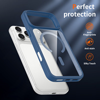 Coque de luxe magnétique à chargement sans fil pour iPhone 18 17 Pro Max avec protection de caméra surélevée antichoc, étui de téléphone personnalisé en gros