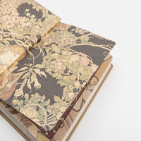 4 Designs de carnets de style rétro occidental, agendas prêts à l'emploi, journaux personnalisés, blocs-notes avec impression personnalisée