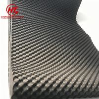 Isolation thermique/sonore en mousse de caoutchouc ondulée, mousse de caoutchouc en forme d'œuf pour l'insonorisation, absorption acoustique
