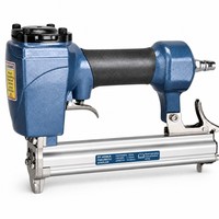 1013JC 422JB F30D T50 Brad Nailer Air Stapler Logam Kayu Rangka DIY Kapasitas 100 Paku Panjang Paku 1/2-2 untuk Furnitur