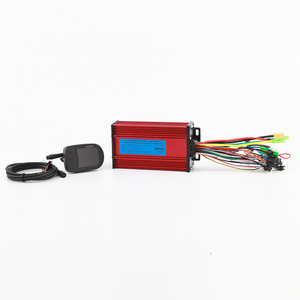 Kit WXGN202 rojo de 12 tubos con pantalla WXGN202 + kit de controlador de 12 tubos, 36V/48V/60V/72V, 800W/1000W universal para bicicleta eléctrica L893 - Product Image 2