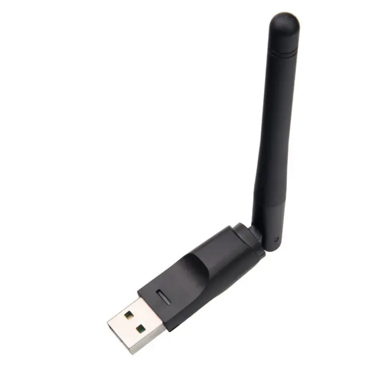 150Mbps RT5370 kablosuz ağ kartı Mini USB 2.0 WiFi adaptörü anten PC LAN Wi-Fi alıcı Dongle 802.11 rt5370 wifi