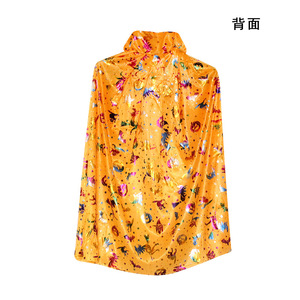 Cape d'Halloween pour enfants, imprimé dessin animé, vêtements de scène unisexes, largeur 100 cm - Product Image 1