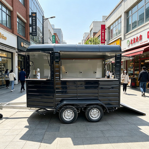 Compact Horse <b>Box</b> With Display Counter Serving Window For Quick Service And Pop Up Events Street Food Cart - Product Image 4
