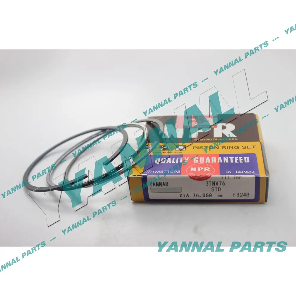 3TNV76 Piston yüzük seti Yanmar 3TNV76 motor parçaları