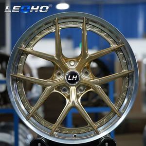 Jantes en alliage forgé sur mesure S101SC 2 pièces 6061 T6 18 19 20 21 pouces 5x112 5x120 5x130 pour BMW M3 M4 C8 <span class=keywords><strong>Corvette</strong></span> Porsche 911 - Product Image 2