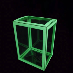 Protezione 4'Pop per Figure in Vinile Fluorescenti, Custodia in Plastica Spessa con Linguetta di Bloccaggio, Scatola Protettiva per Giocattoli Fluorescenti al Buio, Protezione Funko - Product Image 1