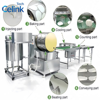 Machine automatique commerciale SUS304 pour la fabrication de feuilles de rouleaux de printemps (Popia/Loempia) pour usine alimentaire