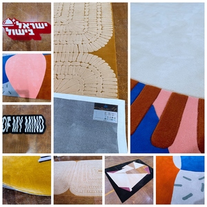 Handmade 10Mm Dày Jacquard Và Máy Làm Thảm Bộ Sưu Tập Biểu Tượng Tùy Chỉnh In Khu Vực Thảm & Bộ - Product Image 2