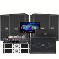 Sistema de Sonido Bekboes para Karaoke KTV Profesional, Caja de Sonido DJ Doble de 10 Pulgadas, Conjunto Completo
