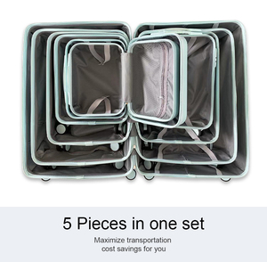 2024 <span class=keywords><strong>New</strong></span> <span class=keywords><strong>Arrival</strong></span> tùy chỉnh hành lý Set với bánh xe phổ Túi du lịch Xe đẩy trường hợp ABS Vali du lịch trường hợp - Product Image 2