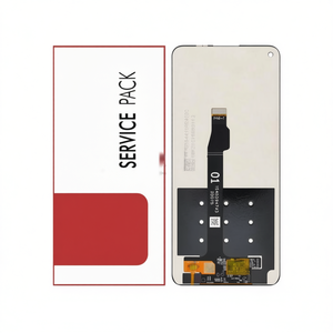 Pour Huawei P40 Lite 5G Écran sans cadre complet Noir Pack de service d'origine - Product Image 2