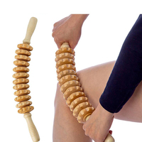 Rouleau de massage en bois pour la thérapie, anti-cellulite, drainage lymphatique, relaxation du corps entier, perte de poids, outils de massage en bois