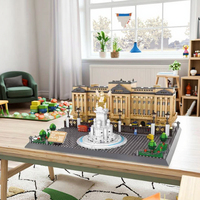 Wange 6224 monde monuments ensembles de construction célèbre Londres Buckingham Palace bloc ensemble vue sur la rue Construction blocs de construction jouets