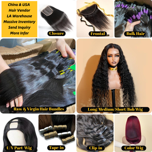 XBL 100% extension dei capelli Remy brasiliani umani ricci stili a onde dritte corti lunghi bundle bionde crude birmane naturalmente #613 - Product Image 6