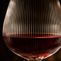 Verres à vin à bulles bordeaux surdimensionnés en verre blanc de haute qualité, à long pied, pour vin rouge aromatique, sans plomb, 650 ml