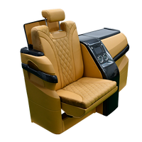 Meilleure vente 2023, accessoires d'intérieur de voiture au prix le plus bas, chaise de Bar télescopique, cloison intérieure de classe V avec écran TV
