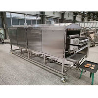 Machine de cuisson commerciale continue pour hamburgers, viande de bœuf, poisson et poulet