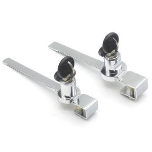 TK318 En Alliage de Zinc Meubles Affichage serrure de <span class=keywords><strong>porte</strong></span> <span class=keywords><strong>coulissante</strong></span> en verre vitrine Serrure - Product Image 2