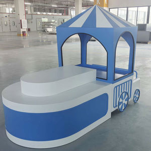 Estantes de Exhibición de Góndola de Madera Lavables, Preensamblados y Modernos, Personalizados para Tiendas Boutique y Diseño de Interiores de Tiendas de Juguetes y Arte - Product Image 3