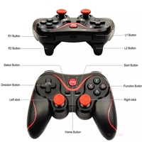 Tablette PC Android avec support pour boîtier TV, manette de jeu sans fil BT 3.0, joystick Terios T3 X3 pour PS3
