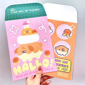 Wholesale <strong>Custom</strong> Printing Cute Kraft Paper Gift Card Padded <strong>Envelopes</strong> - Product Image 5