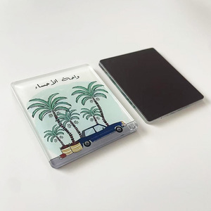 Magneti <span class=keywords><strong>Souvenir</strong></span> <span class=keywords><strong>Personalizzati</strong></span> di Alta Qualità, Magneti per Frigorifero in Acrilico Trasparente con Stampa Colorata - Product Image 2