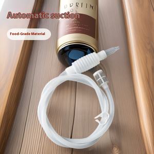 Verseur automatique de siphon de <span class=keywords><strong>vin</strong></span> auto-amorçant Pot de filtre à <span class=keywords><strong>vin</strong></span> domestique avec pompe à liqueur Outil de verseur de pot de <span class=keywords><strong>vin</strong></span> en plastique - Product Image 1