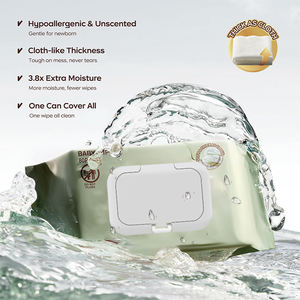 婴儿湿巾制造商 OEM 批发 婴儿湿巾 私人品牌 定制包装 婴儿湿巾 - Product Image 1