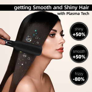 Multi Professional 2 in 1 <strong>Hair</strong> <strong>Straightener</strong> 500 Degree Titanium Flat Irons Ionic <strong>Hair</strong> <strong>Straightener</strong> - Product Image 4