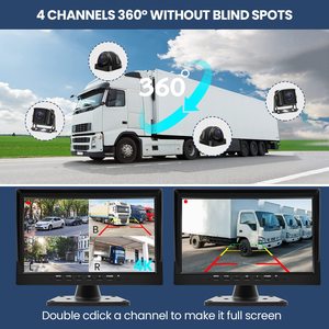 하이 퀄리티 4 채널 미니 자동차 모바일 <span class=keywords><strong>DVR</strong></span> 듀얼 SD 카드 백미러 카메라 비디오 레코더 차량용 4G GPS WiFi - Product Image 4