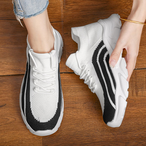 Women's Fashion Trend All Seasons Slip-On Low <b>Top</b> <b>Walking</b> Shoes Mesh Upper EVA Outsole Lightweight Soft Comfort Shock Resistant - Product Image 4
