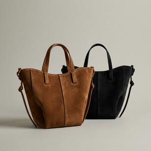 fábrica personalizada al por mayor bolsos de estilo de moda cuero genuino señoras bolso de hombro bolso de mano de las mujeres - Product Image 2