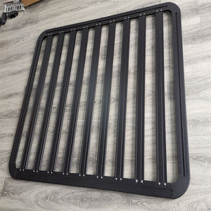 Plateforme d'extension de <span class=keywords><strong>porte</strong></span>-bagages de toit <span class=keywords><strong>en</strong></span> alliage d'aluminium pour Jeep Wrangler JK JL, panier de toit pleine longueur, <span class=keywords><strong>porte</strong></span>-bagages à visser, capacité 100 kg+ - Product Image 5