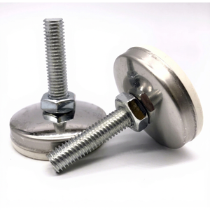 Junyuewei Adjustable Foot Pad M10 Stainless Steel 50mm Modern and Simple Design for Chair and <b>Table</b> Height Adjustment - Product Image 1