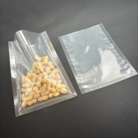Sacs sous vide transparents en PA/PE de qualité alimentaire, scellés sur trois côtés, pochettes en nylon pour noix et snacks, taille personnalisée, directement de l'usine