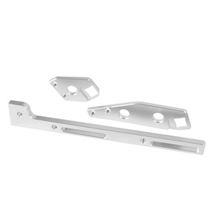 Aluminum Throttle Valve <b>Bracket</b> 551447 For Intake Manifold Replacement Repair Parts <b>Silver</b> Color - Product Image 4